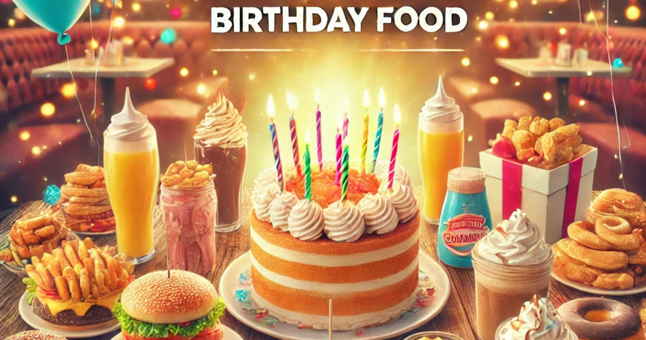free birthday food